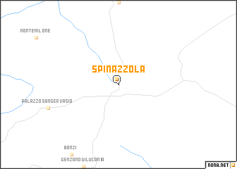 map of Spinazzola