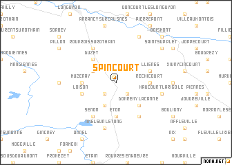 map of Spincourt