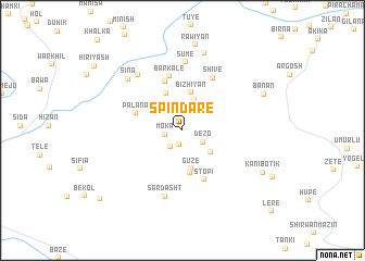 map of Spindārē