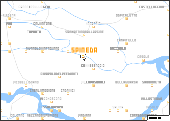 map of Spineda