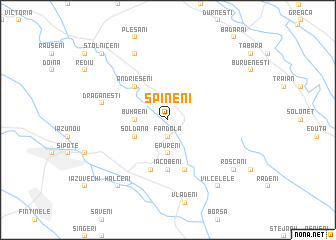 map of Spineni