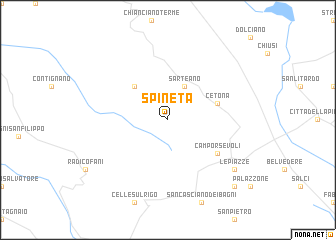 map of Spineta