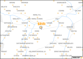 map of Spini