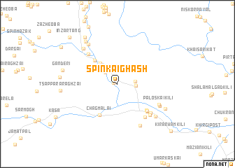 map of Spīnkai Ghāsh