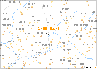 map of Spīn Khezai