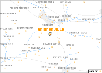 map of Spinnerville