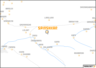 map of Spīnshkar