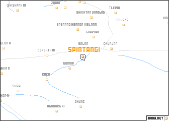 map of Spīn Tangi