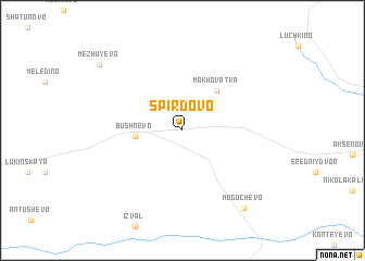 map of Spirdovo