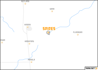 map of Spires