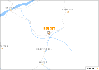 map of Spirit