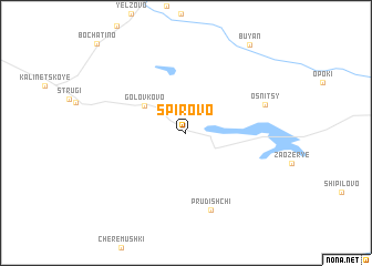 map of Spirovo