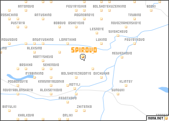 map of Spirovo