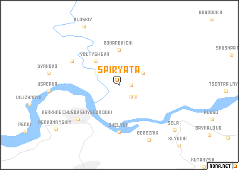 map of Spiryata
