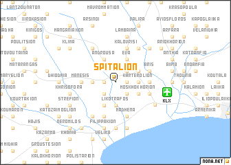 map of Spitálion