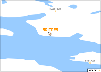 map of Spitnes