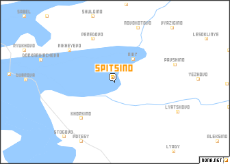 map of Spitsino