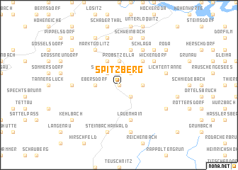 map of Spitzberg