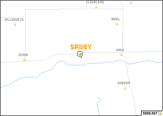 map of Spivey