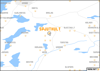 map of Spjuthult