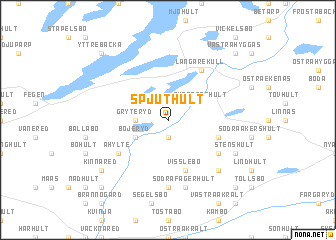 map of Spjuthult