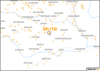map of Splitoi
