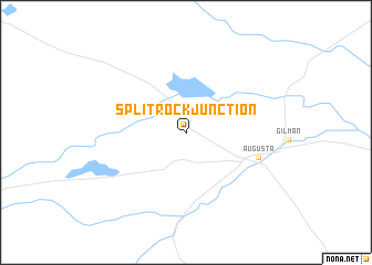 map of Split Rock Junction