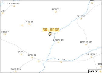 map of Splunge