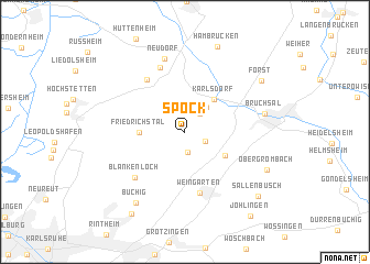 map of Spöck