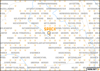 map of Spöck