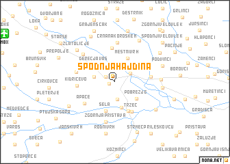 map of Spodnja Hajdina