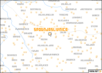 map of Spodnja Slivnica
