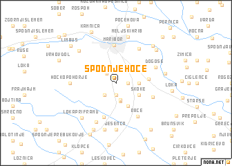 Spodnje Hoče (Slovenia) map - nona.net