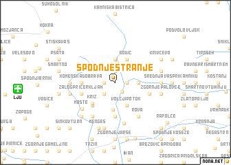 map of Spodnje Stranje