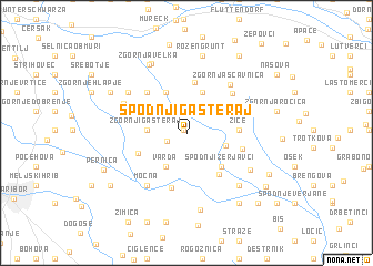 map of Spodnji Gasteraj