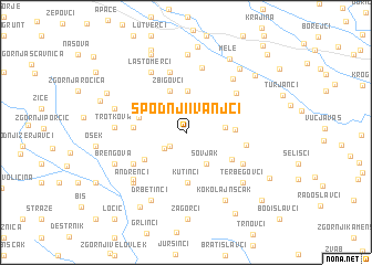 map of Spodnji Ivanjci