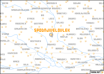 map of Spodnji Velovlek