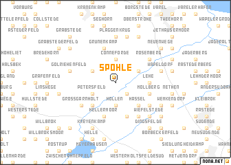 map of Spohle