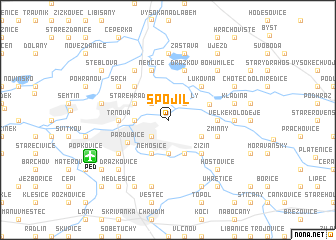 map of Spojil