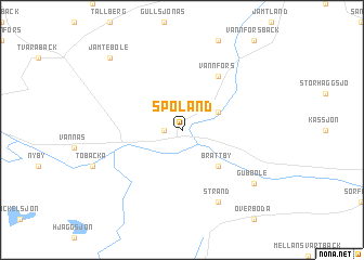 map of Spöland