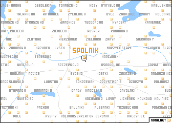 map of Spólnik