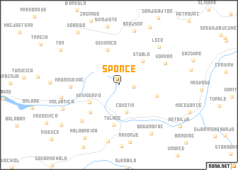 map of Sponce