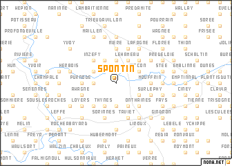 map of Spontin