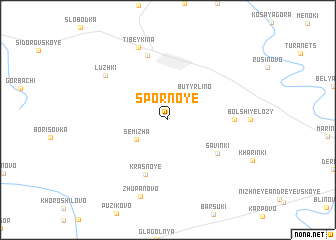 map of Spornoye