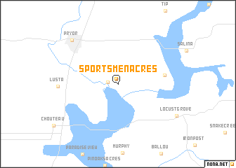 map of Sportsmen Acres