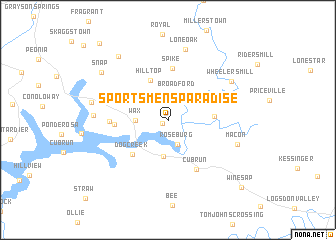 map of Sportsmens Paradise