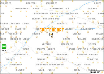 map of Spotendorf