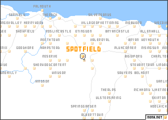 map of Spotfield