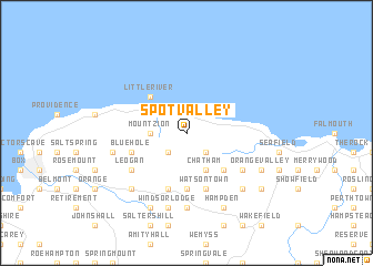 map of Spot Valley