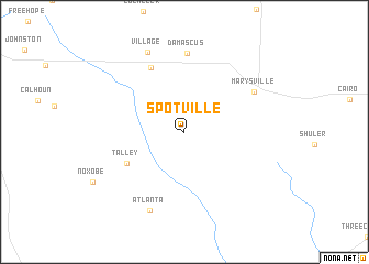 map of Spotville